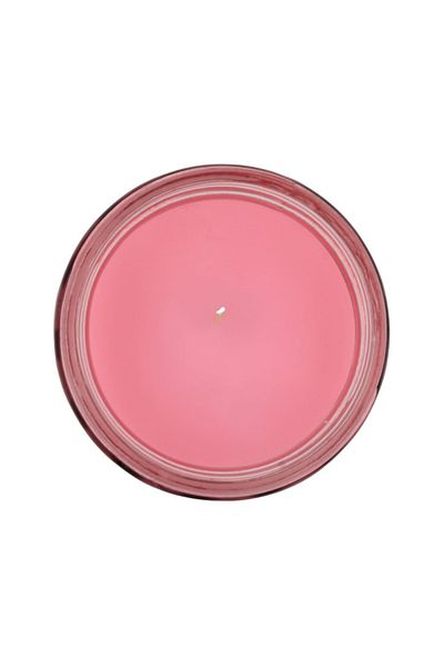 BM GİFT DESİGN Pink scented candle with citronella insect repellent