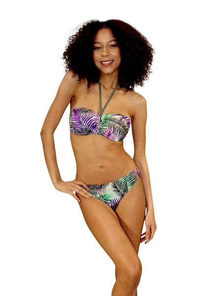 shra mayo Strapless Halterneck Hollow Out No Padding Sweetheart Bikini Set