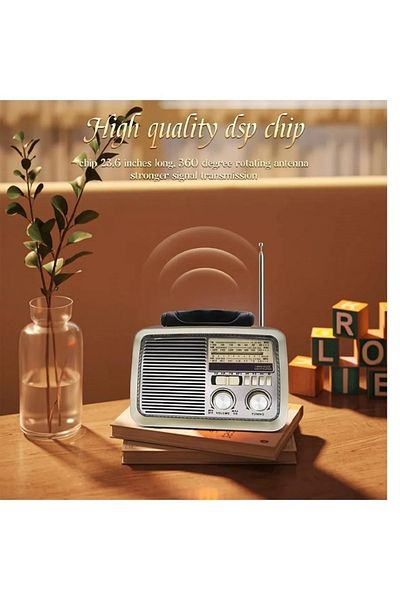 TOSCANA U A portable radio that works with Bluetooth technology  and contains a flashlight