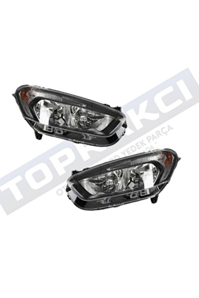 toprakçıotomotiv Ford Courier 2014-2017|SAG-SOL  TAKIM FAR SİYAH ZEMİN