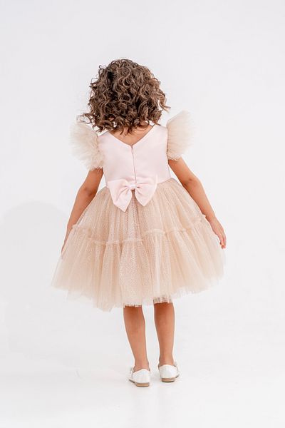 Eray Kids Βραδινό φόρεμα για κορίτσια με βολάν μανίκια
