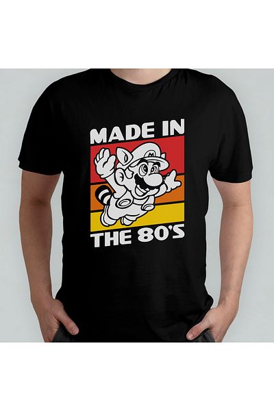 Pixxa Μπλουζάκι Super Mario Bros 100% Cotton Crew Neck Model 4