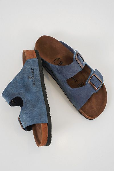 Bigdart Unisex ortopedické papuče 010182   - Námornícka modrá