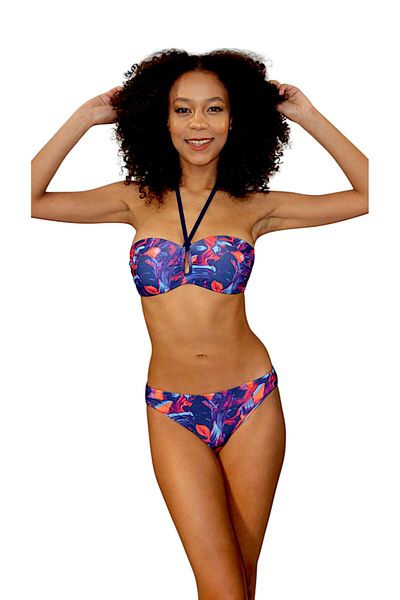 shra mayo Strapless Halterneck Hollow Out No Padding Sweetheart Bikini Set