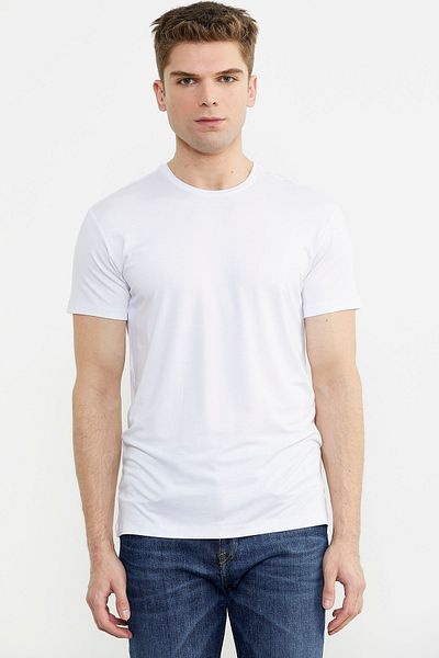 Sementa Μπλουζάκι Crew Neck Basic - Λευκό