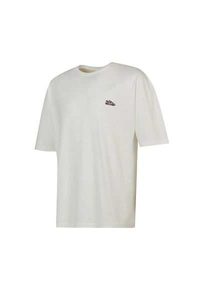 New Balance Μπλουζάκι Lifestyle Unisex Μπεζ Καθημερινό Στυλ Unt1512-sst
