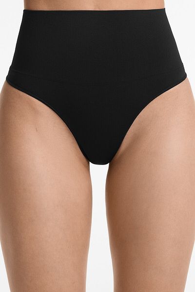Oysho 2 Pcs Seamless Soft Touch Medium Support Thong Panties