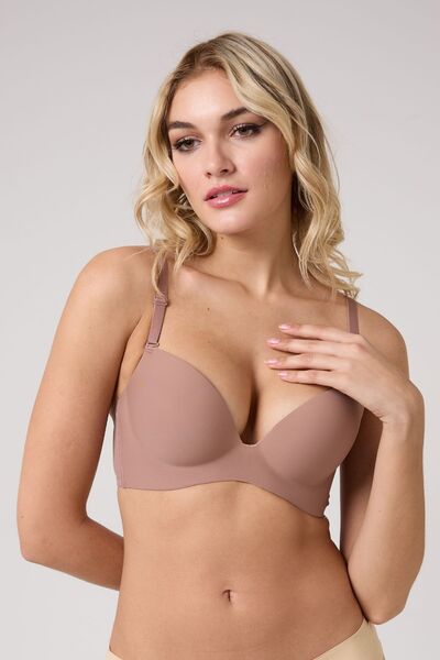 leswear Lazer Kesim Sütyen Dikişsiz İz Bırakmaz B Cup Dolgulu 4 Renk