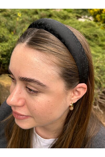 ByMerve BYM405 Σατέν Μαύρο Νυφικό Αρραβώνας Μίνι Βραδινό Φόρεμα Γυναικεία Μαλλιά Κορώνα