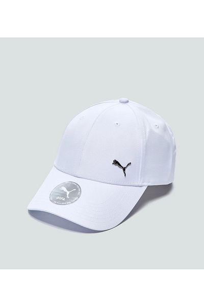 Puma Αθλητικό καπέλο Ess Metal Cat Bb Cap Λευκό 02599407