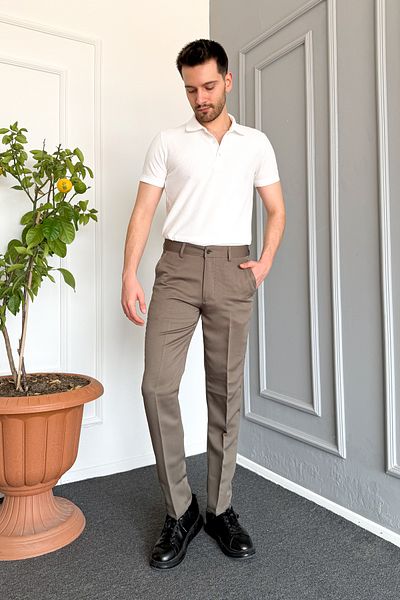 ModaPlaza Men's Marseille Classic Trousers