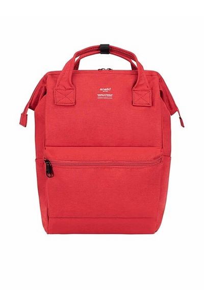ANELLO Women's Red Backpack Anello Small Kuchigane