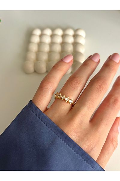 Ressia Round Cut Adjustable Pentacle Ring