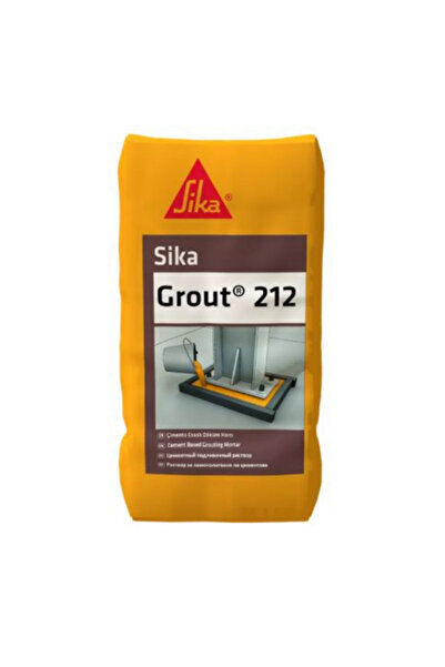 Sika SikaGrout-212 Gri 25 KG (Çimento Esaslı Döküm Harcı)