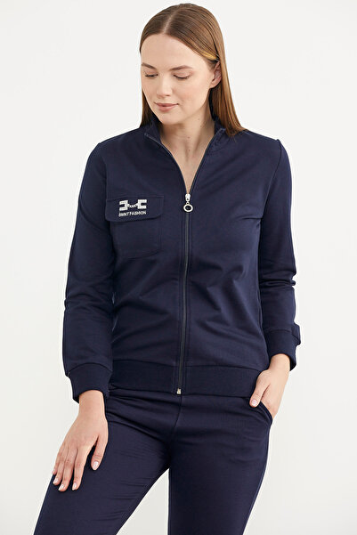 Sementa Σετ αθλητική φόρμα Jogger με φερμουάρ - Navy Blue