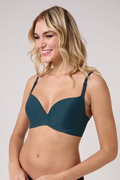 leswear C Cup Порожній лазерний виріз бюстгальтер без швів, не залишає слідів