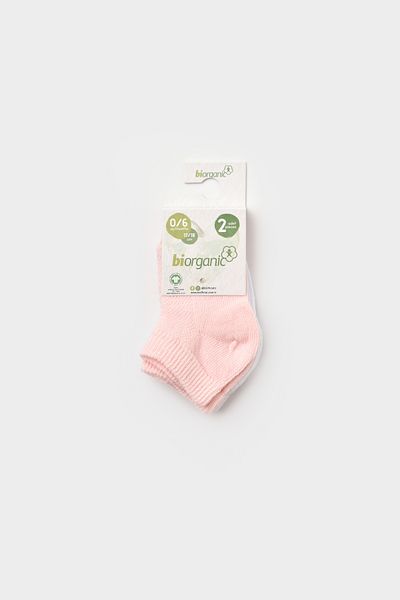 Biorganic Baby Anti-Slip Socks 2 Pack Sneakers
