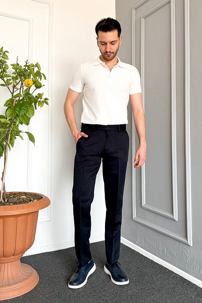 ModaPlaza Men's Marseille Classic Trousers