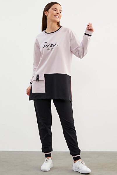 Sementa Πλεκτά Λεπτομερής Φόρμα Oversize - Λιλά