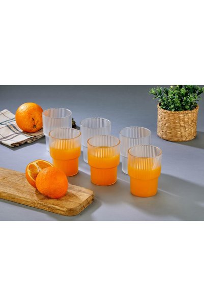 HOMENIVA Wick Set of 6 Mica Origami Cups - (Not Glass)