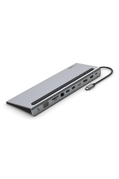 Belkin INC004BTSGY USB-C'den 11'i Bir Arada Çoklayıcı Dock Station