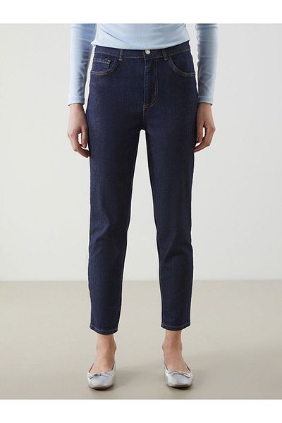 LC Waikiki Νέα σεζόν Slim Mom Γυναικείο Jean Παντελόνι - S5G388Z8