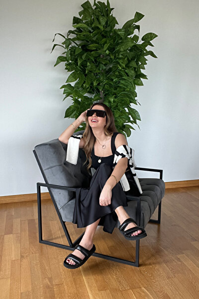 PİCCO Lüks Rahat ve Şık Saten Günlük Beli Lastikli Kadın Marka Model Kadın Uzun Etek Yeni Sezon