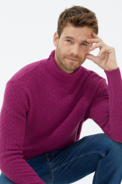 Sementa Full Turtleneck Knitwear Sweater Rose
