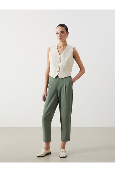LC Waikiki Carrot Cut Straight Aerobin Women's Trousers