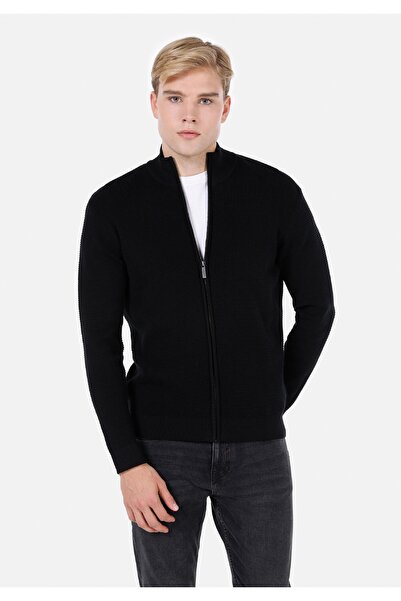 Colin's Ανδρική ζακέτα Regular Fit Μαύρη