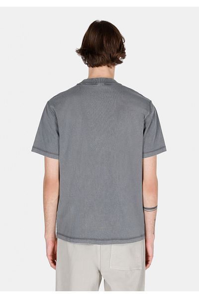 Colin's Comfort Fit Round Neck Plain Men's Anthracite Short Sleeve T-Shirt