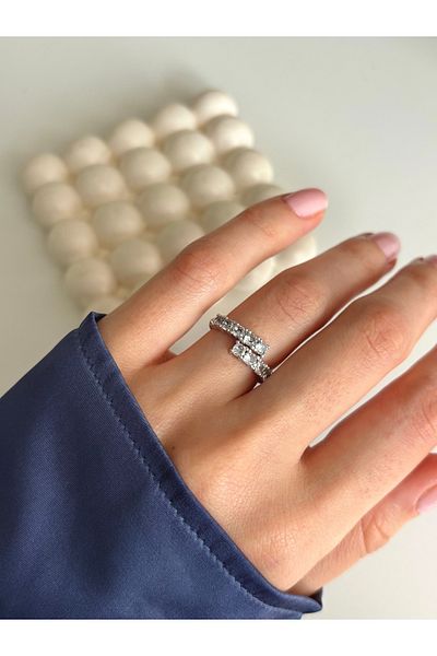 Ressia Minimal Large Stone Ring
