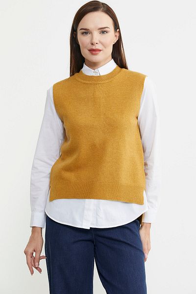 Sementa Sun Wool Knitwear Sweater - Open Back and Tie-Up