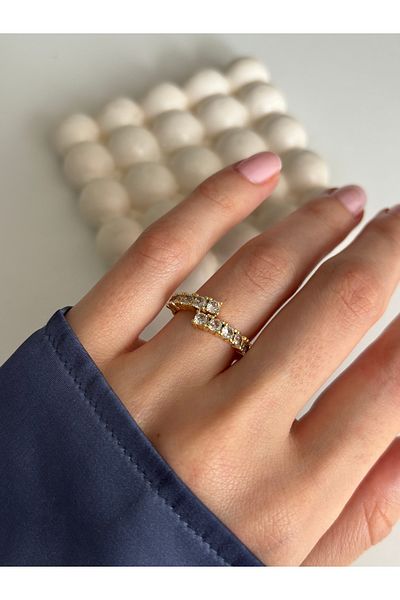 Ressia Minimal Large Stone Ring