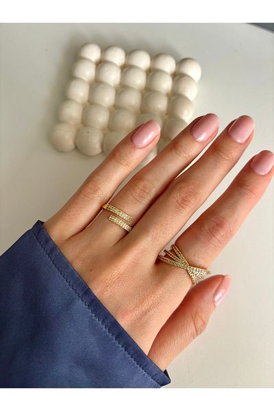 Ressia Double Waterway Ring