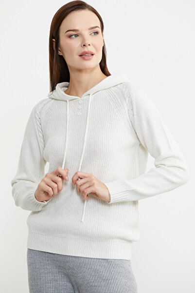 Sementa Wool Knitwear Sweater - Hooded and Reinforced