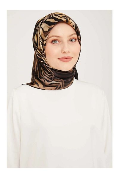 Armine Dj Pure Silk Scarf 9038D (S) (Nostalgia Sura)-9038-01