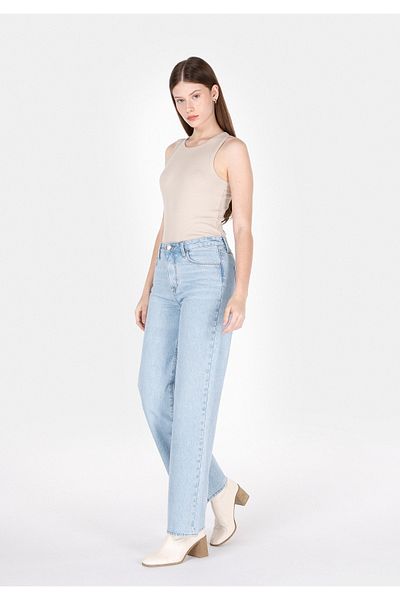 Colin's 970 Berry Regular Fit Women's Blue Jean Trousers
