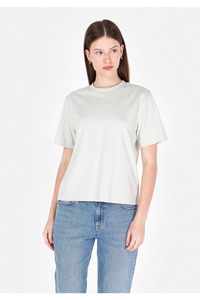 Colin's Γυναικείο κοντομάνικο μπλουζάκι με κανονική εφαρμογή με στρογγυλή λαιμόκοψη