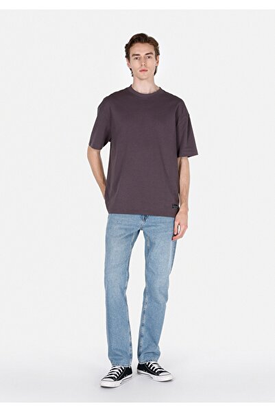 Colin's Ανδρικό κοντομάνικο μπλουζάκι με στρογγυλή λαιμόκοψη Oversize