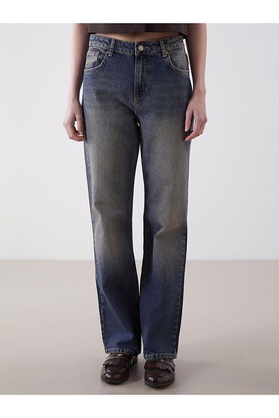 LC Waikiki New Season Straight Fit Women's Jean Trousers - S5N870Z8