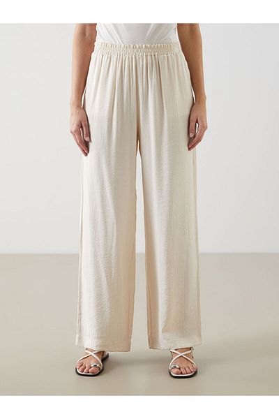 LC Waikiki New Season Women's Elastic Waist Trousers - S5Ik79Z8