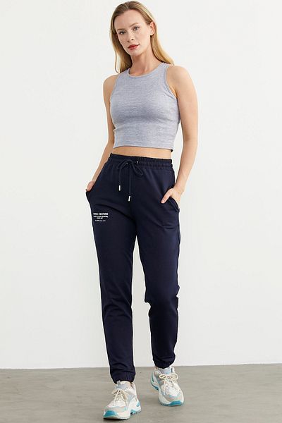 Sementa Pantaloni de sport Jogger bleumarin