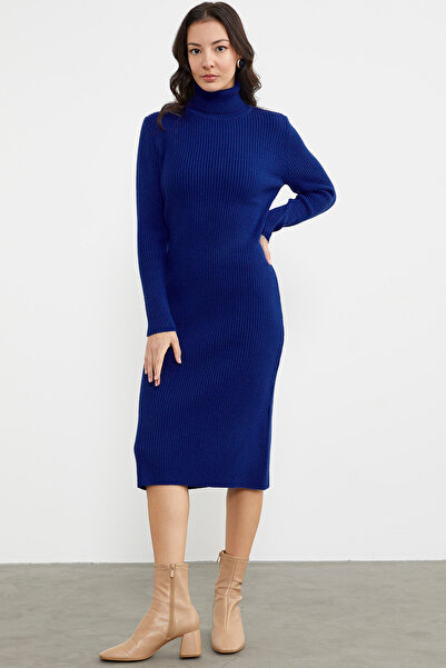 Sementa Full Fisherman Corduroy Midi Knitwear Dress - Saks