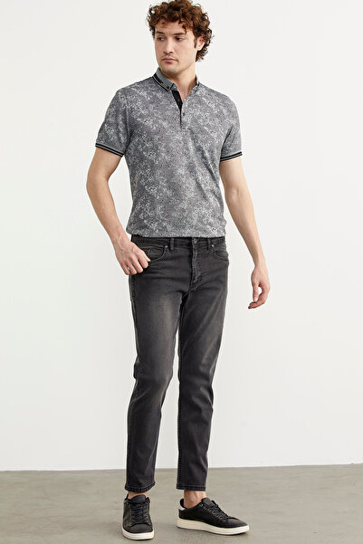 Sam Сірі джинси Slim Fit - з ефектом потертості