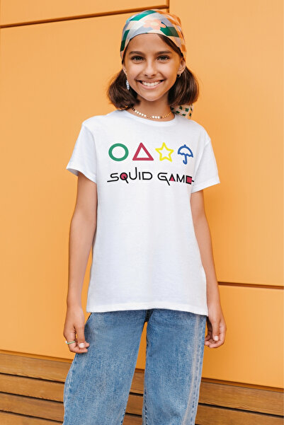 Texclusive Dječja unisex majica igra "Squid Game"