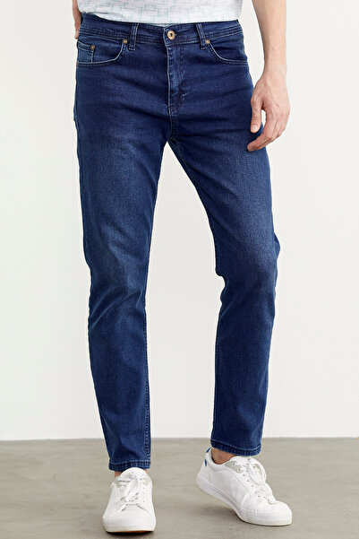 Sam Сині джинси Slim Fit - з ефектом потертості