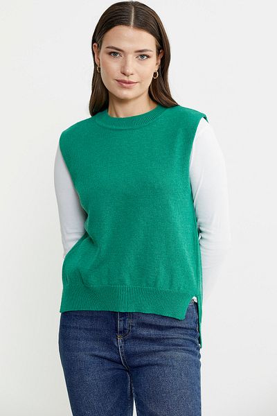 Sementa Green Wool Knitwear Sweater - Open Back and Tie-Up
