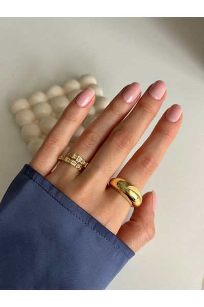 Ressia Special Design Snake Figured Zircon Stone Ring