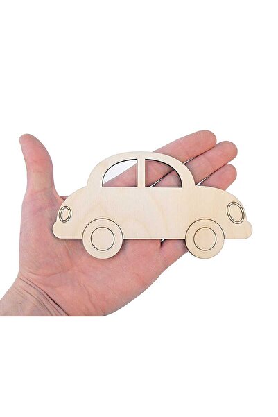 birlazer Araba Dekorlu Ahşap boyama Aktivite Okul Öncesi